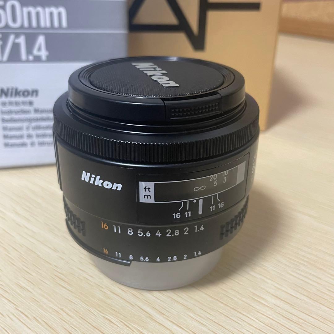 Nikon AF Nikkor 50mm f/1.4 レンズ