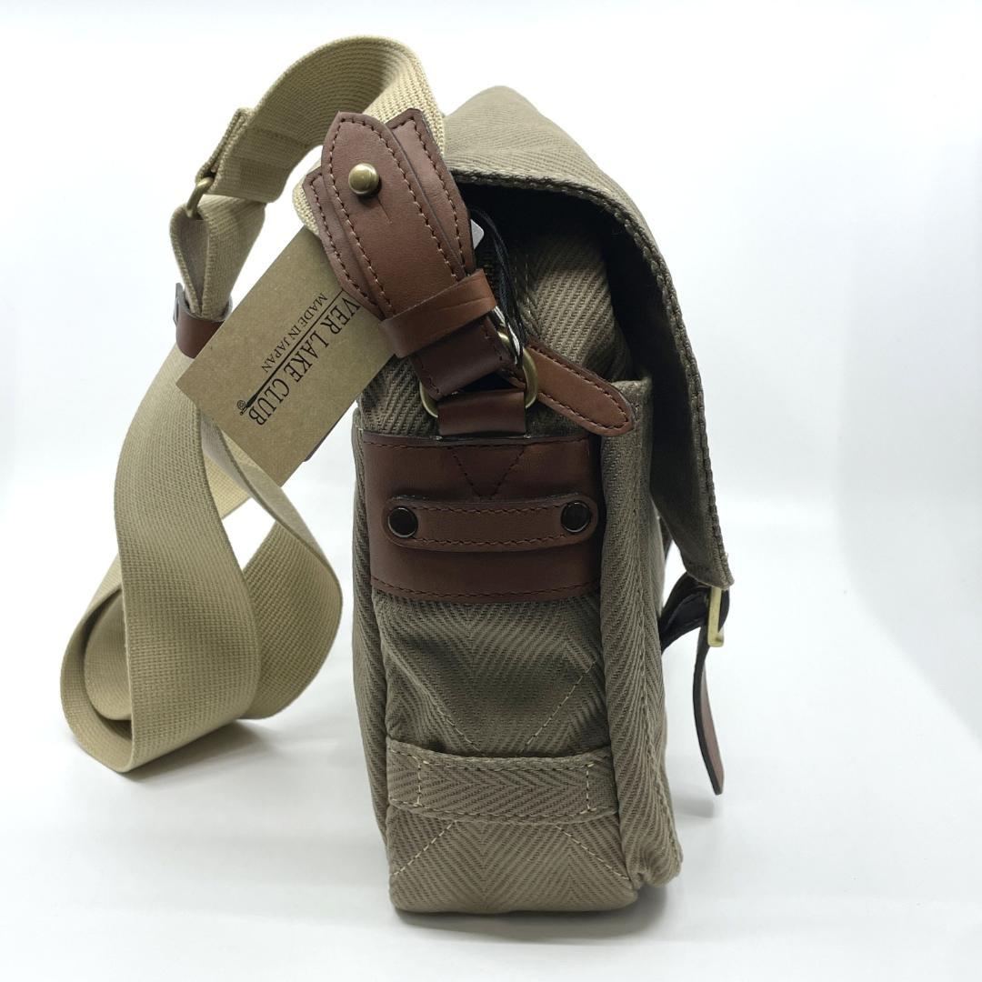 タグ付き　SILVER LAKE CLUB　ショルダーバッグ　ヘリンボーン