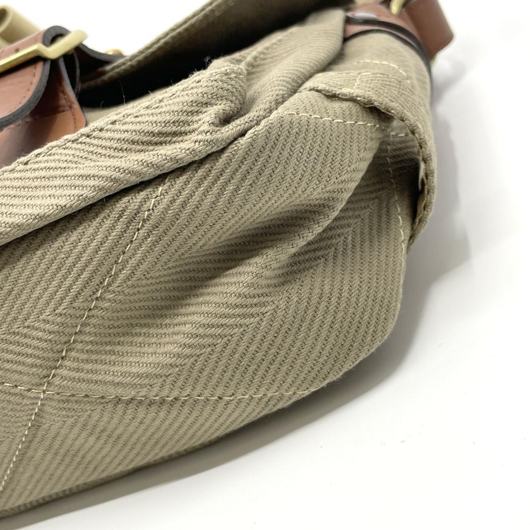 タグ付き　SILVER LAKE CLUB　ショルダーバッグ　ヘリンボーン