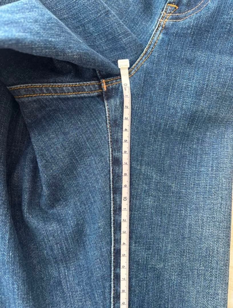 【RED CARD TOKYO×23区】デニム フレアパンツ　ミッドブルー