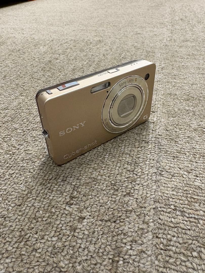 美品 ソニー SONY Cyber-shot DSC-WX1 コンデジ ゴールド