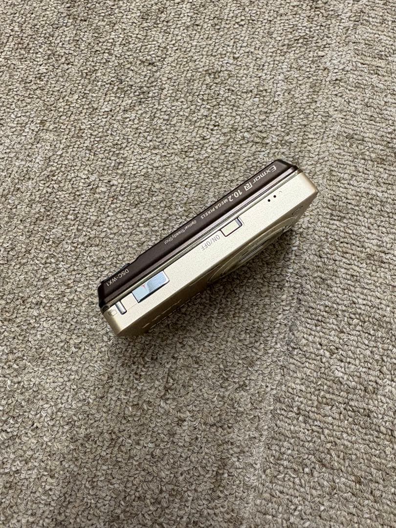 美品 ソニー SONY Cyber-shot DSC-WX1 コンデジ ゴールド