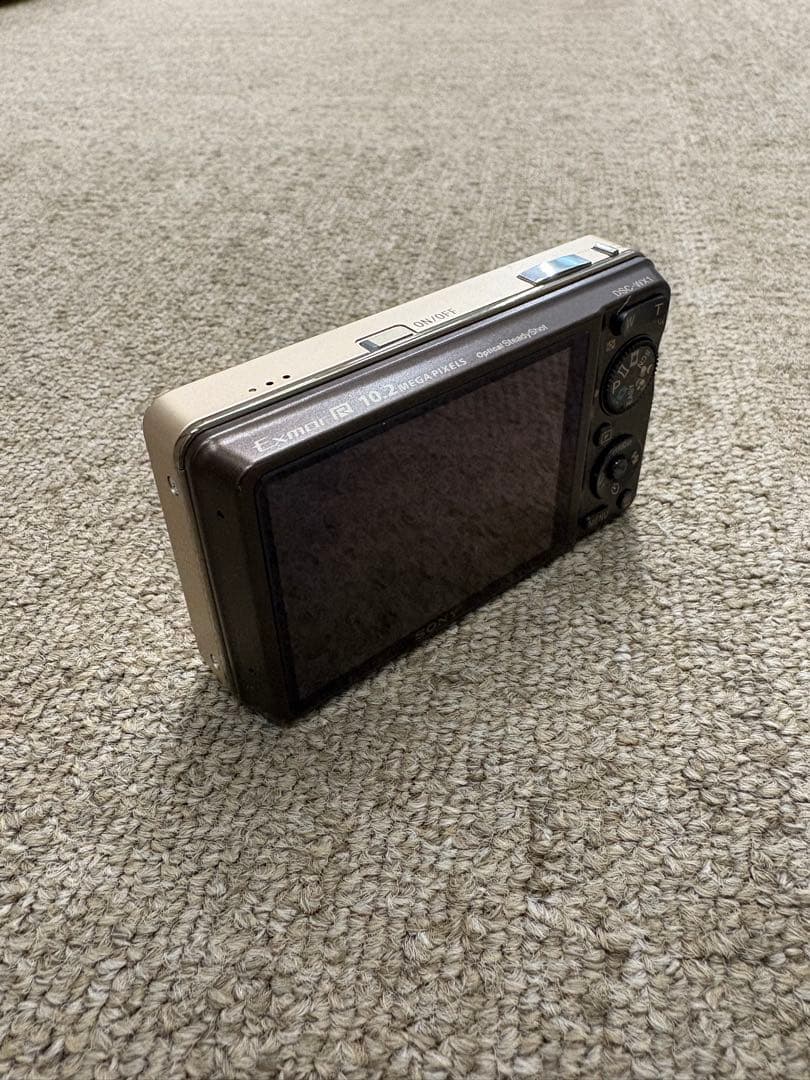 美品 ソニー SONY Cyber-shot DSC-WX1 コンデジ ゴールド