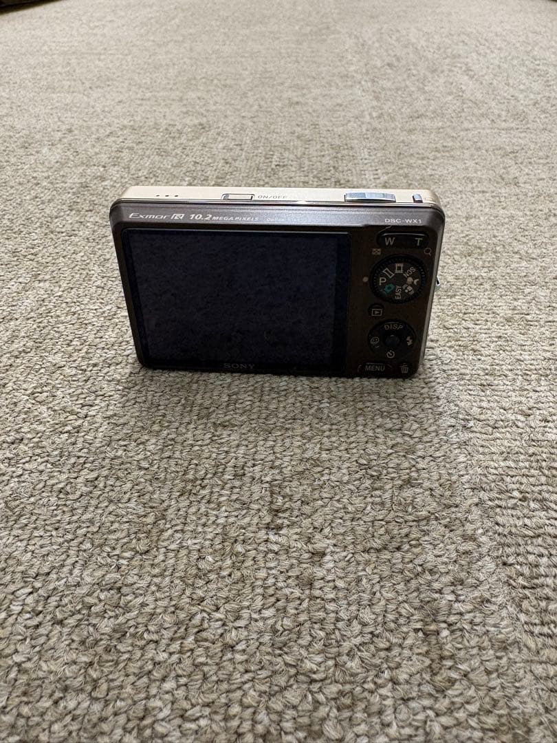 美品 ソニー SONY Cyber-shot DSC-WX1 コンデジ ゴールド