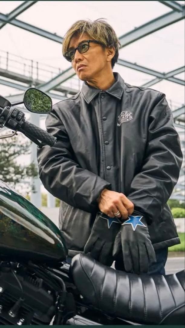 ジャケット・アウター ROLLER FAKE LEATHER COACH JACKET L