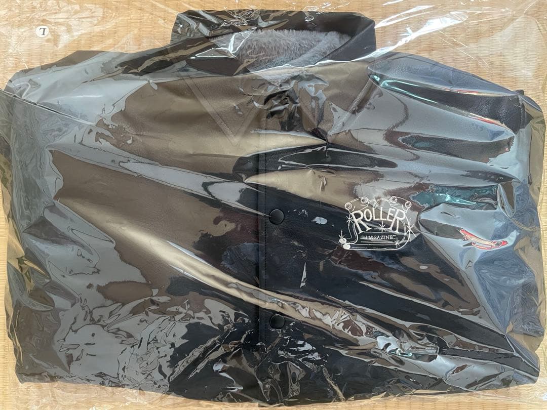 ジャケット・アウター ROLLER FAKE LEATHER COACH JACKET L