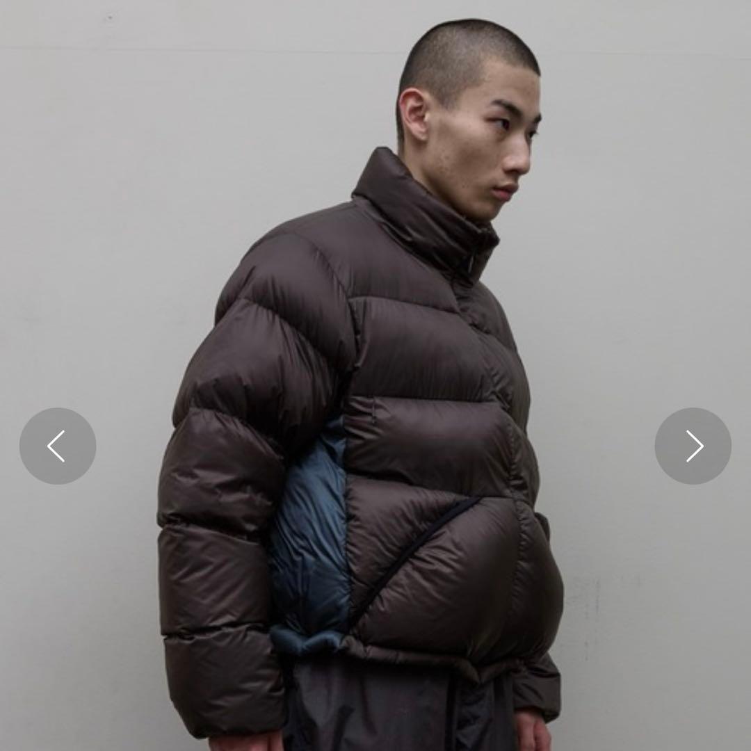 TAION BAL ダウンジャケット ブラウン XL