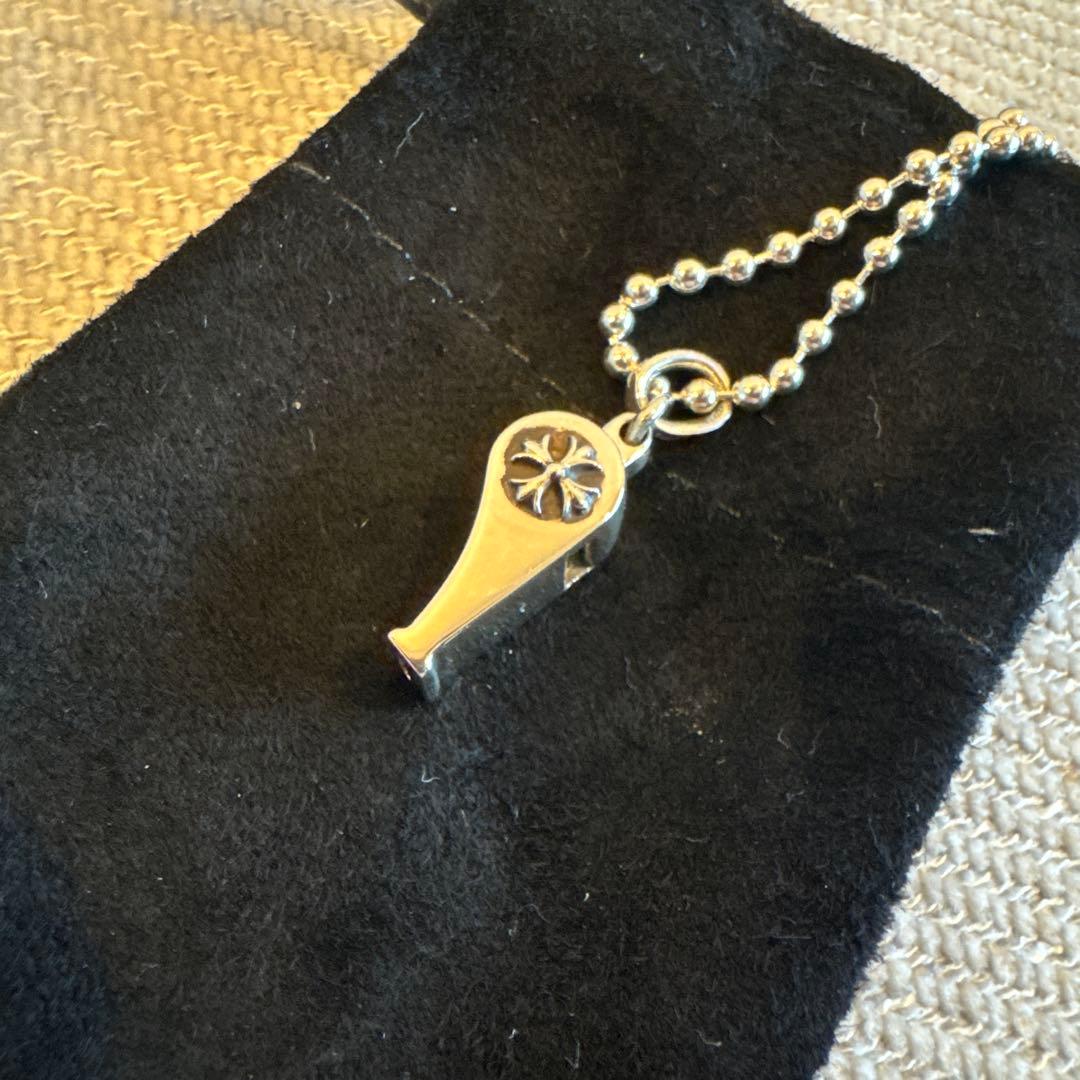 超お得！！定価以下！！クロムハーツ ホイッスルチャーム CHプラス