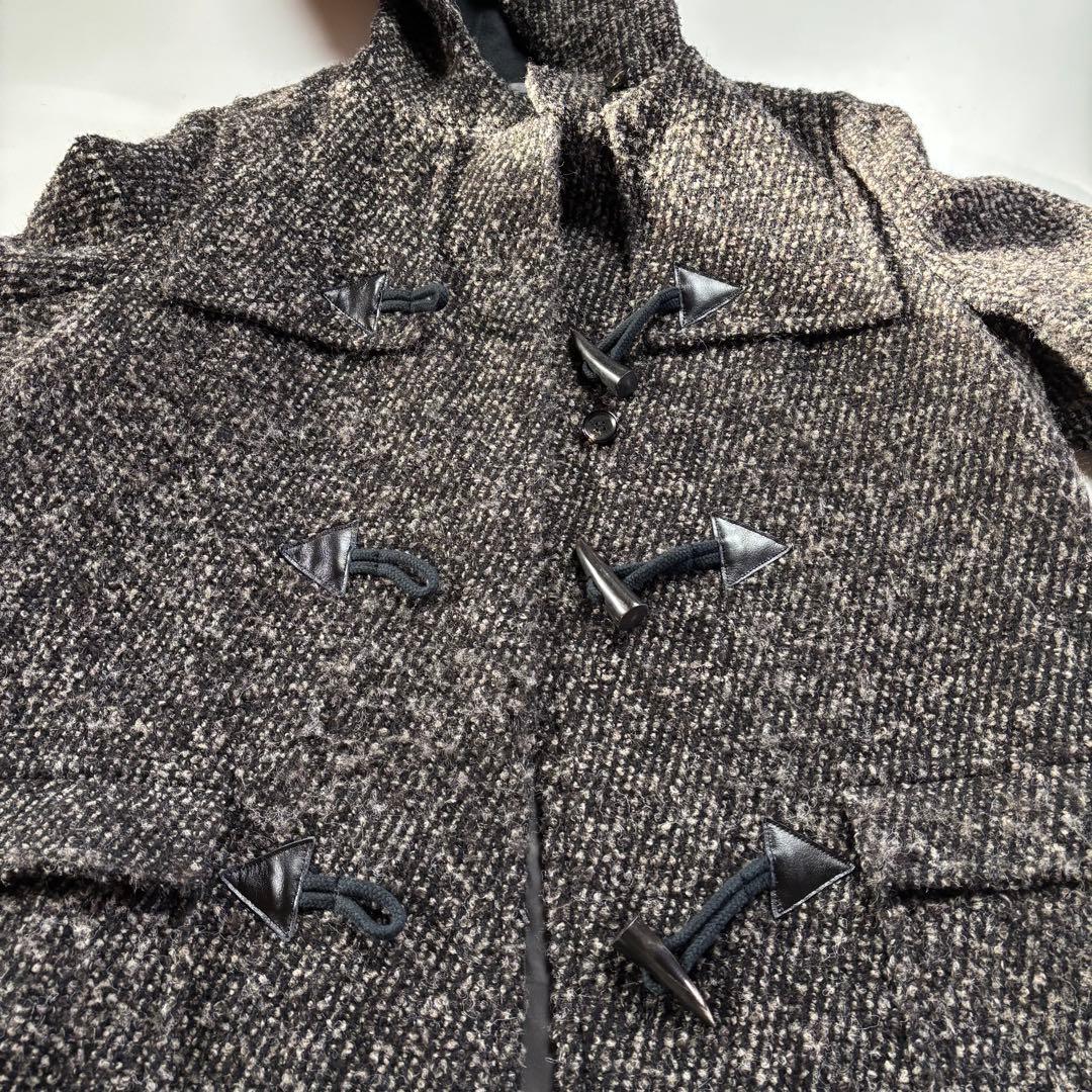 【美品】NONNO ノンノ　パパス　ウール ダッフルコート　ロング　日本製