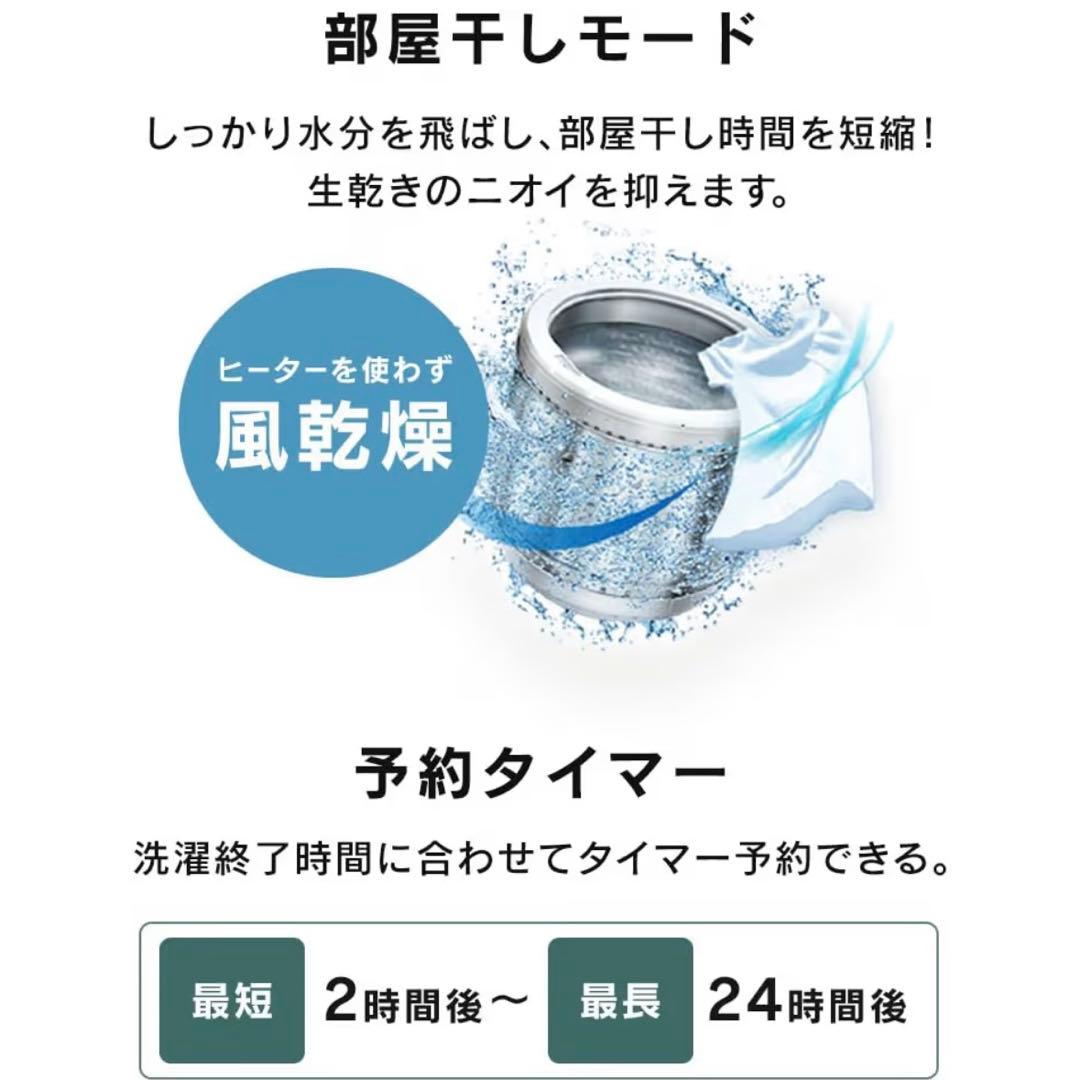 新品 アイリスオーヤマ 全自動洗濯機 ITW-70A01-W 7kg 保証書有