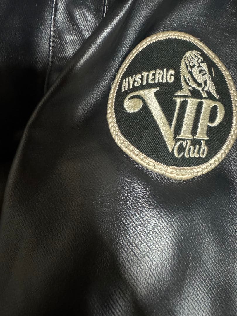 ヒステリックグララマー　珍品　レザージャケット　革ジャン