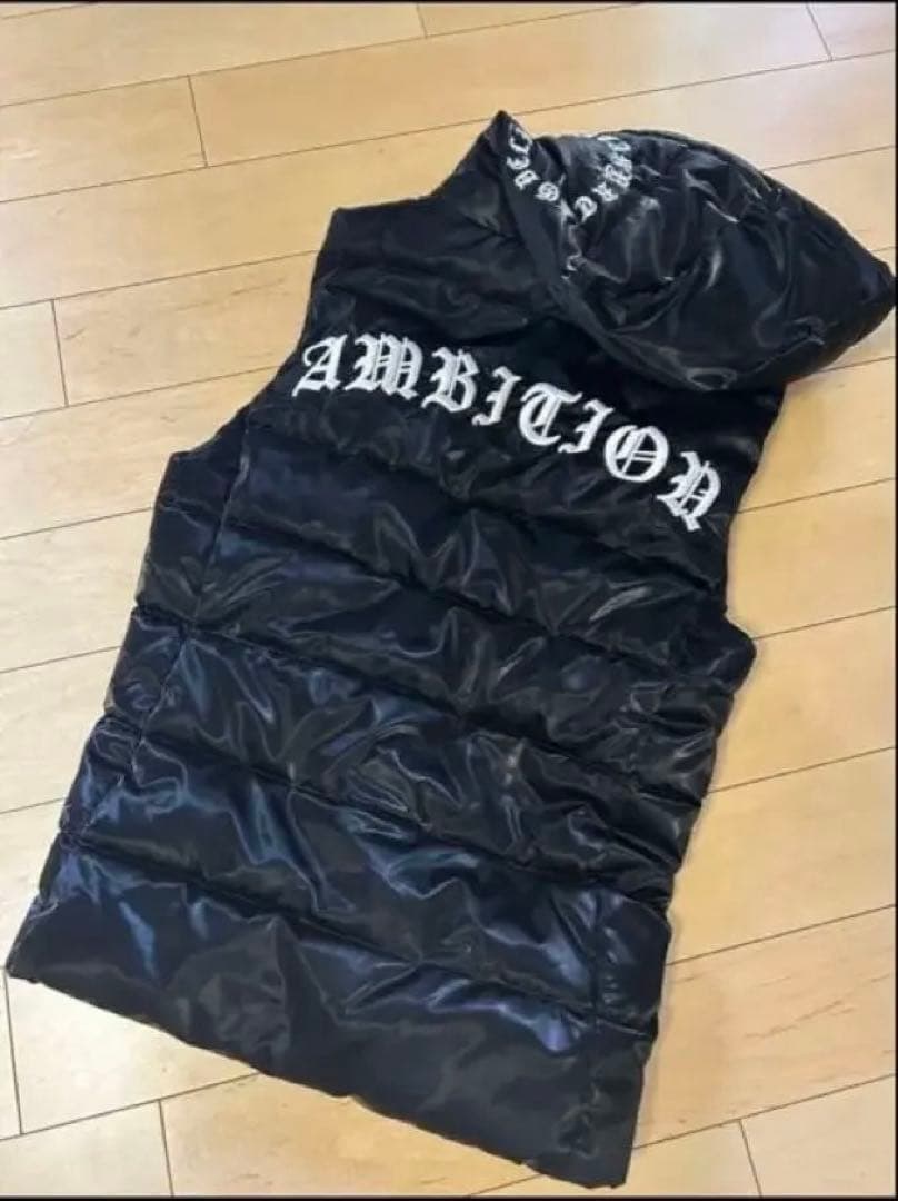 feat.F  RTG ブラックダウンベストフード付き