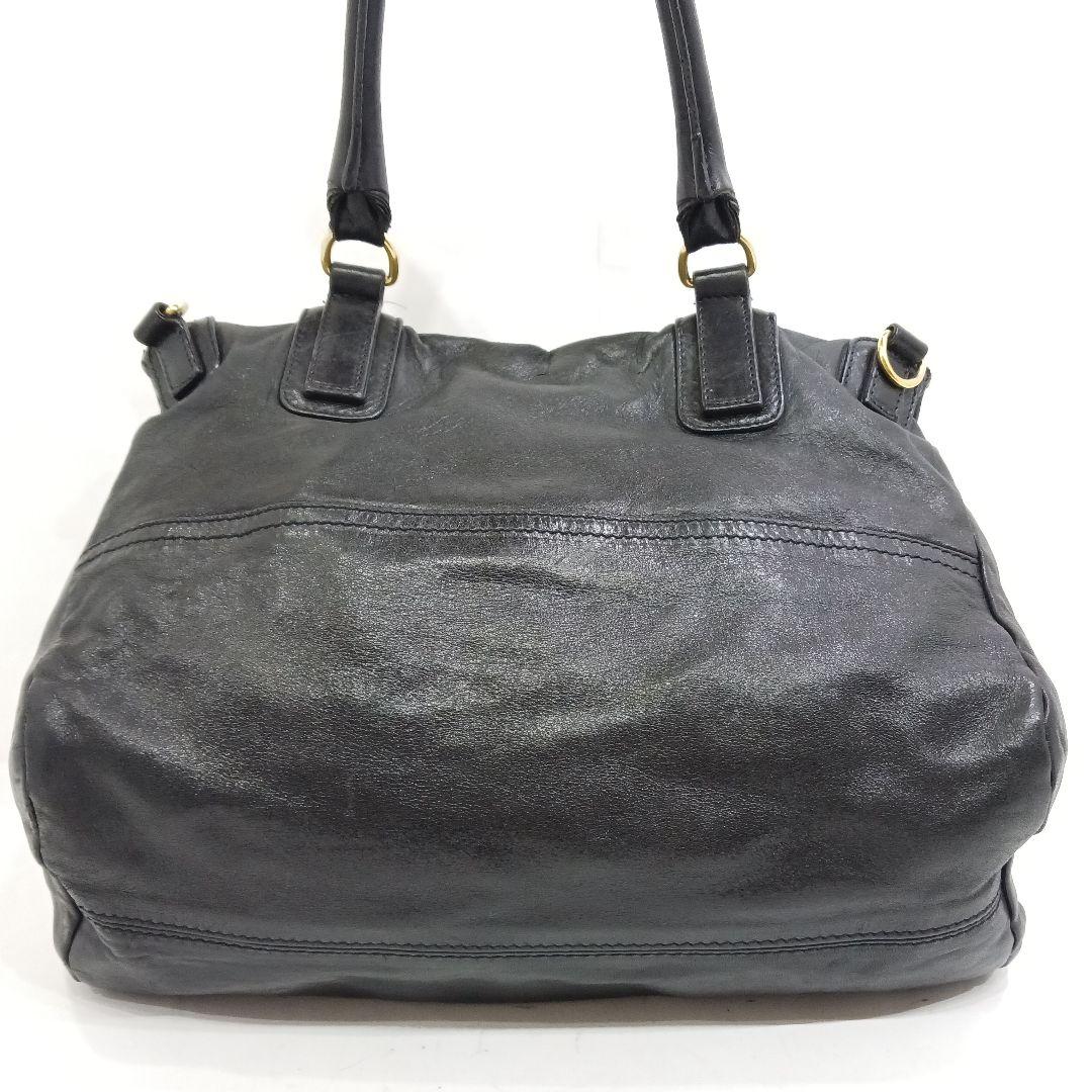 ジバンシィ パンドラ ボストンバッグ 2way ショルダー レザー A4可 黒