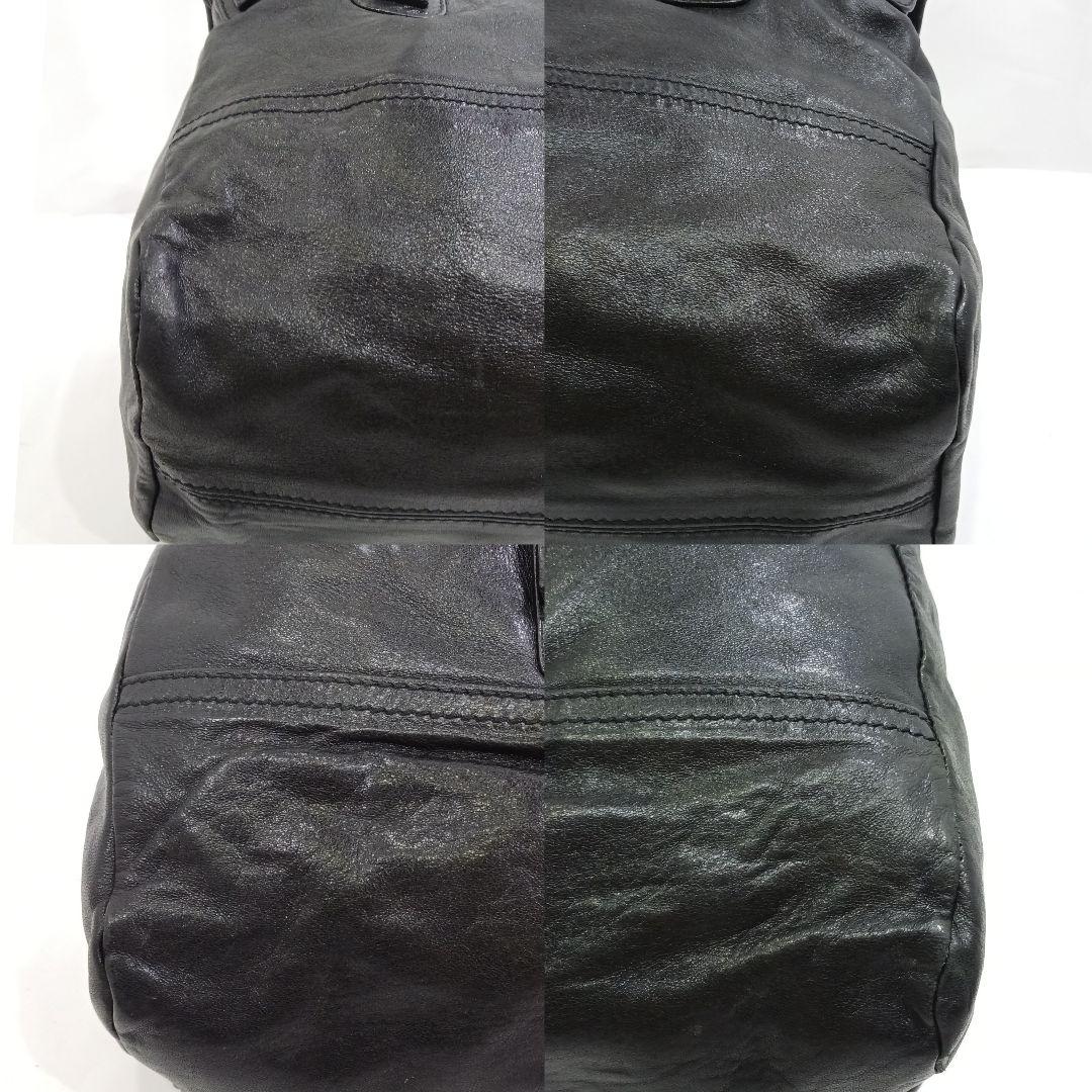 ジバンシィ パンドラ ボストンバッグ 2way ショルダー レザー A4可 黒