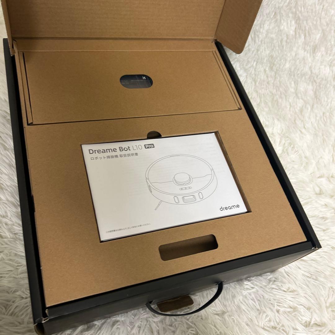 【新品未使用】ロボット掃除機　Dreame L10 pro ブラック　②