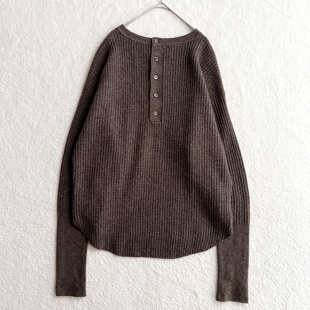 美品✨ドゥーズィエムクラス アパルトモン カシミヤ混 サーマルニット ブラウン