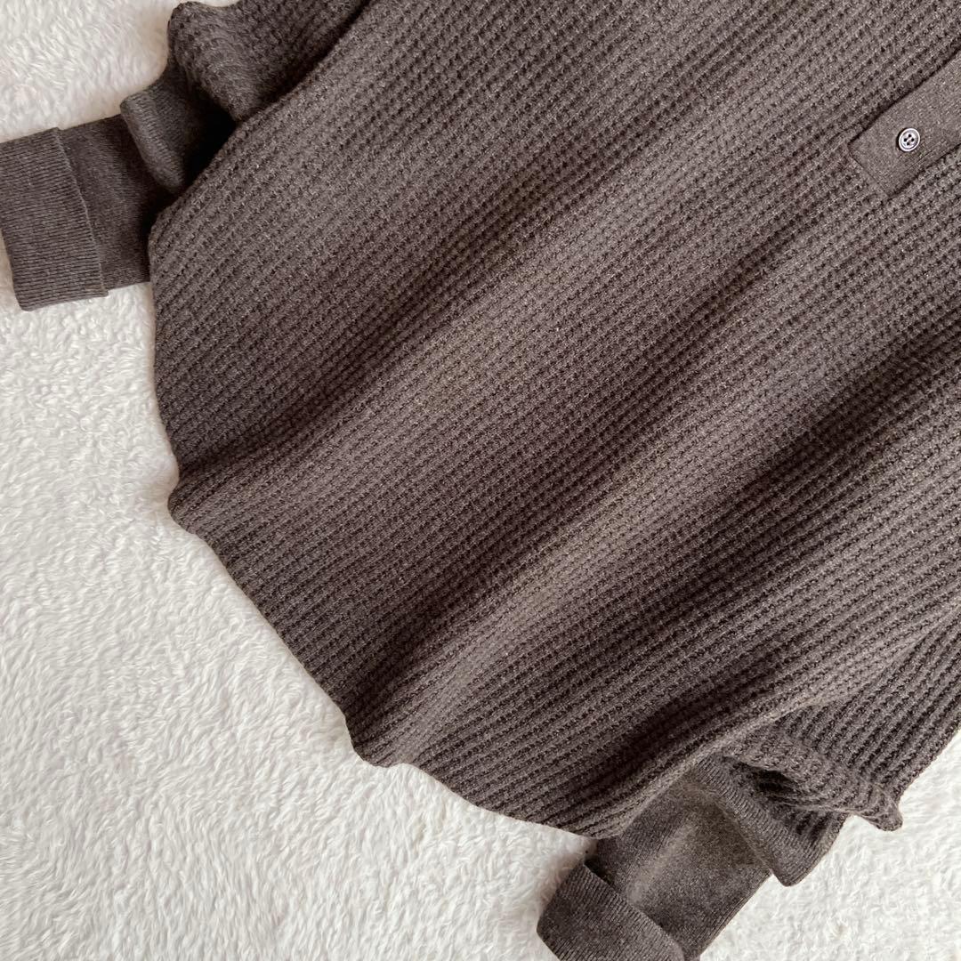 美品✨ドゥーズィエムクラス アパルトモン カシミヤ混 サーマルニット ブラウン