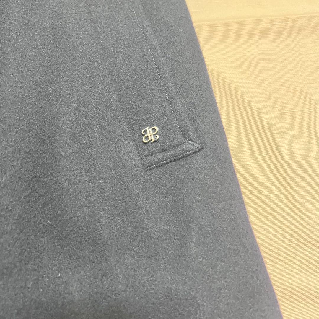 ポンポネットジュニア　ステンカラーオーバーウールコートLL 165