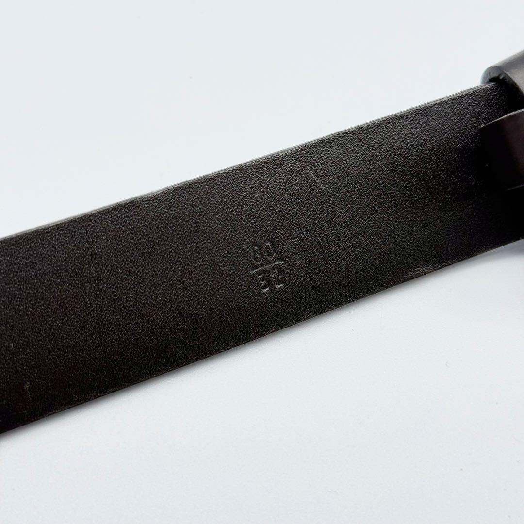 ✨良品✨PRADA ベルト シルバー金具 ビジネス 紳士 ブラック 純正ベルト