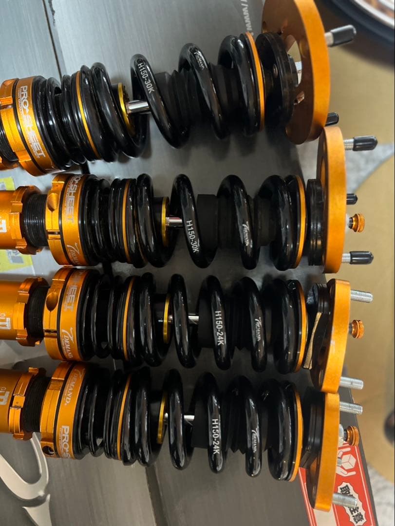 T-DEMAND PRODAMPER車高調4本セット フルスペックフルオプション