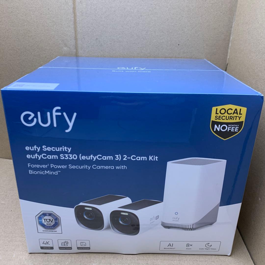 新品　Eufy eufyCam S330 2-Cam Kit ホワイト