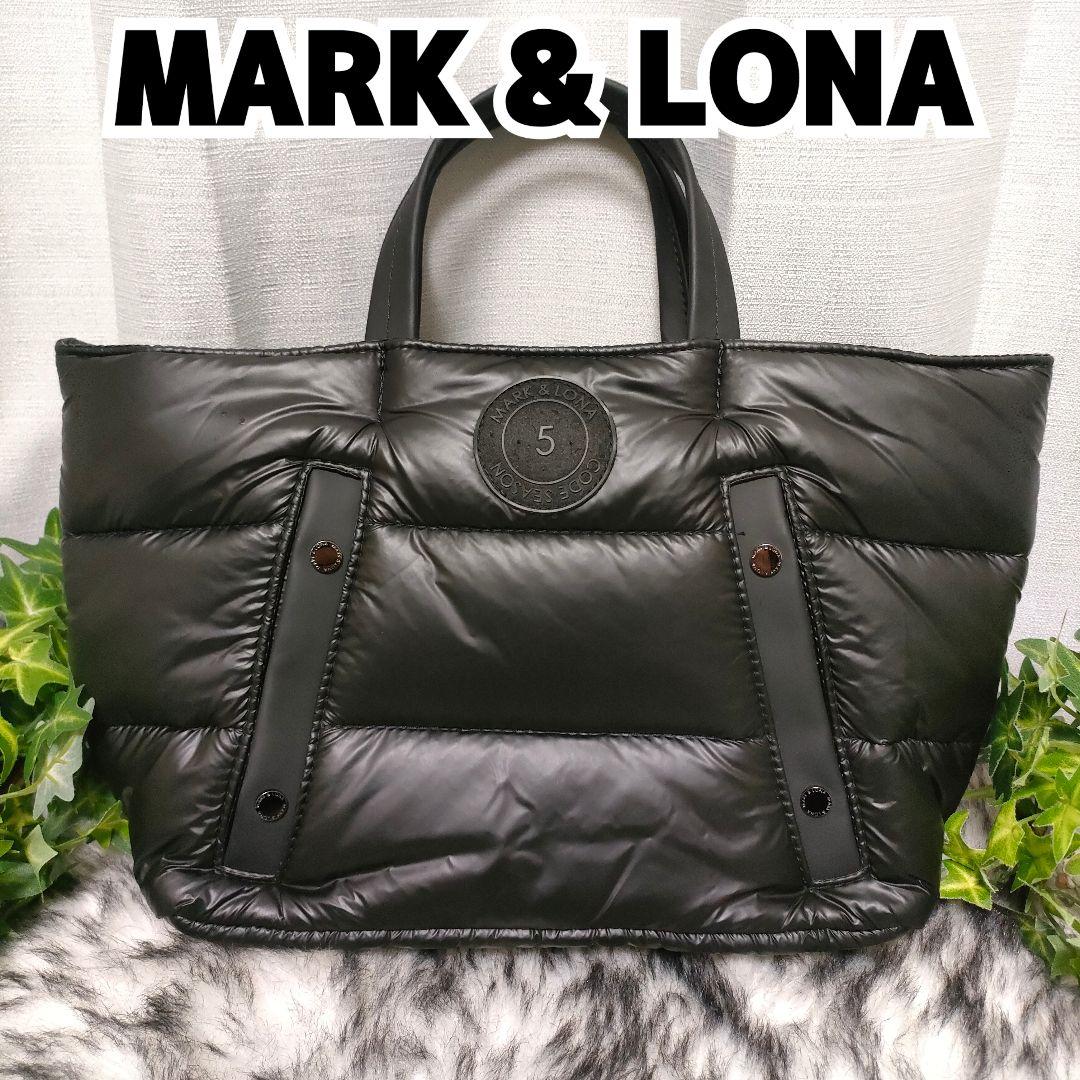 MARK & LONA バッグ ブラック CODE マーク&ロナ トートバッグ黒