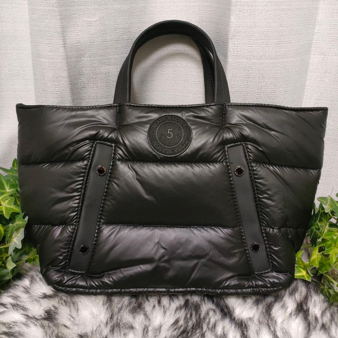 MARK & LONA バッグ ブラック CODE マーク&ロナ トートバッグ黒