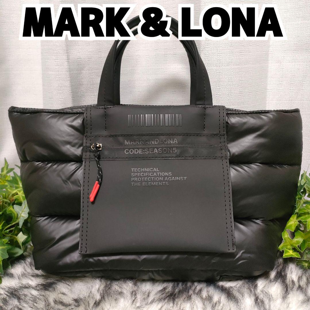MARK & LONA バッグ ブラック CODE マーク&ロナ トートバッグ黒
