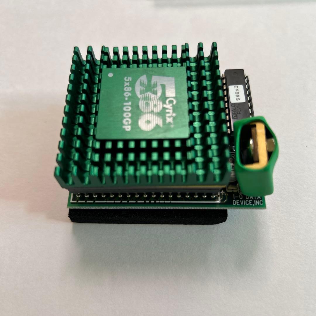 希少　美品　I-O DATA PK-586×3 CPUボード 100MHz