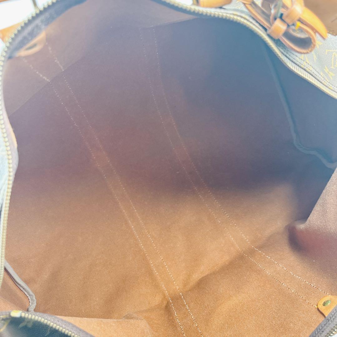 ルイヴィトン　モノグラム　ボストンバッグ　キーポル55 羽根付