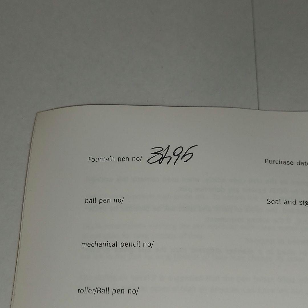 【美品】DELTA Dolce Vita 万年筆 ペン先18k ニブF