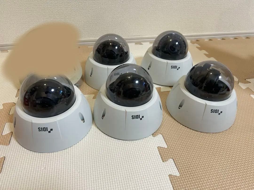 SIDI ドーム型防犯カメラ DC-D1123WR 5個セット③