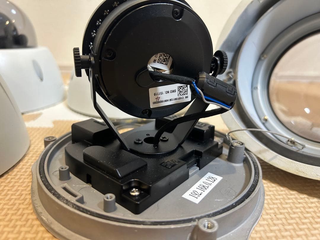 SIDI ドーム型防犯カメラ DC-D1123WR 5個セット③