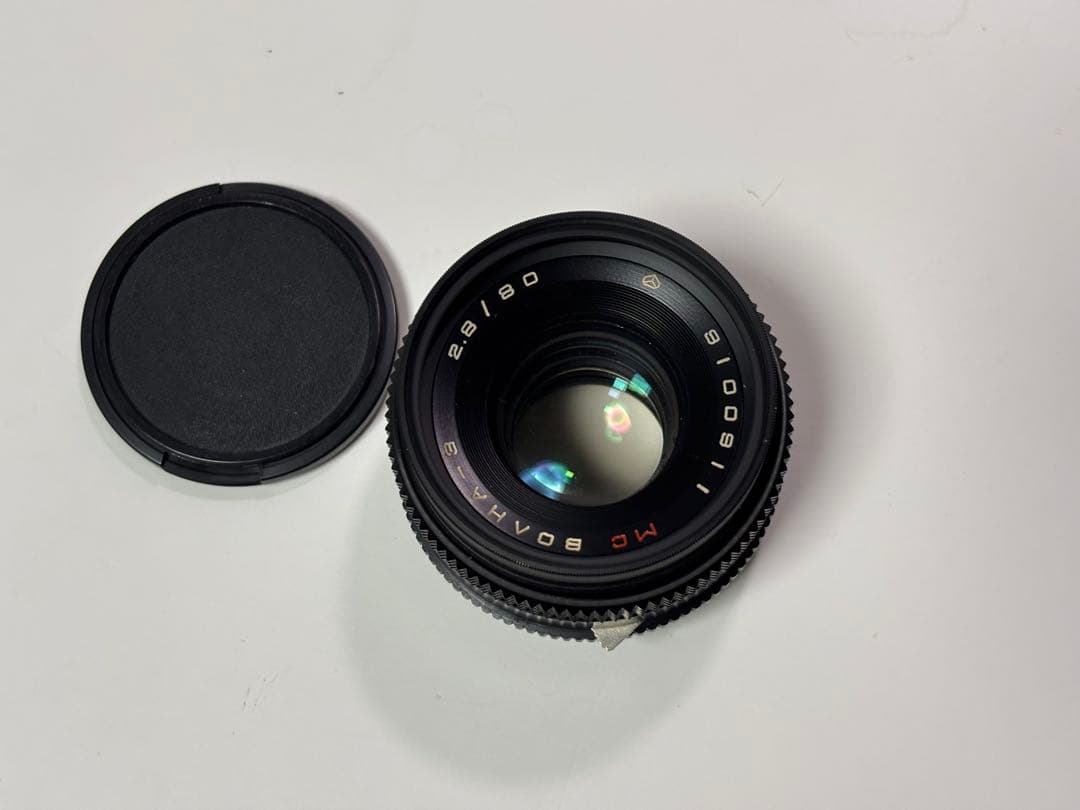 【追記、再出品】ボルハ-3 80mm f/2.8 レンズ　ペンタコンシックス