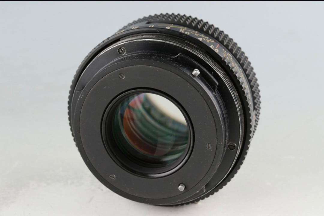 【追記、再出品】ボルハ-3 80mm f/2.8 レンズ　ペンタコンシックス