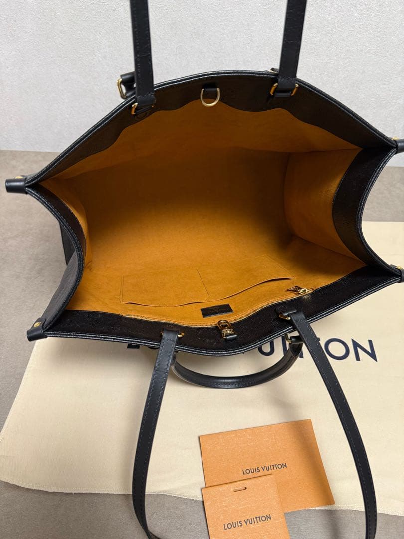 極美✨ルイヴィトン オンザゴー GM M44925 アンプラント ノワールIC