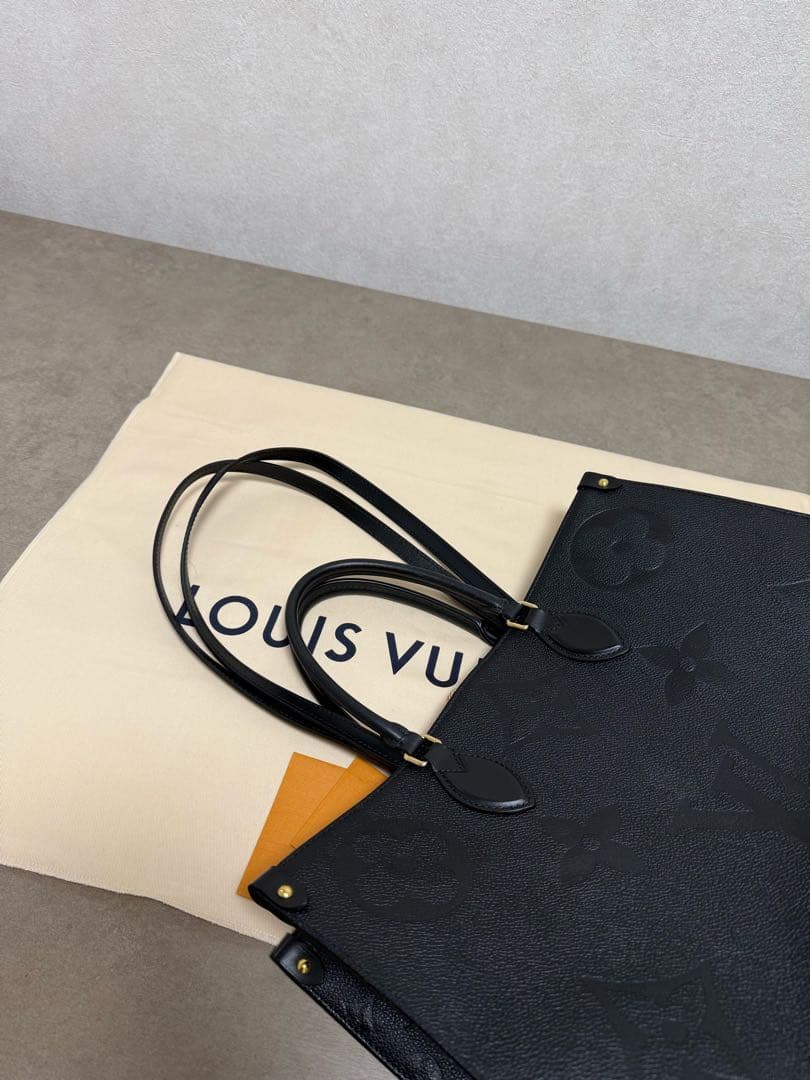 極美✨ルイヴィトン オンザゴー GM M44925 アンプラント ノワールIC