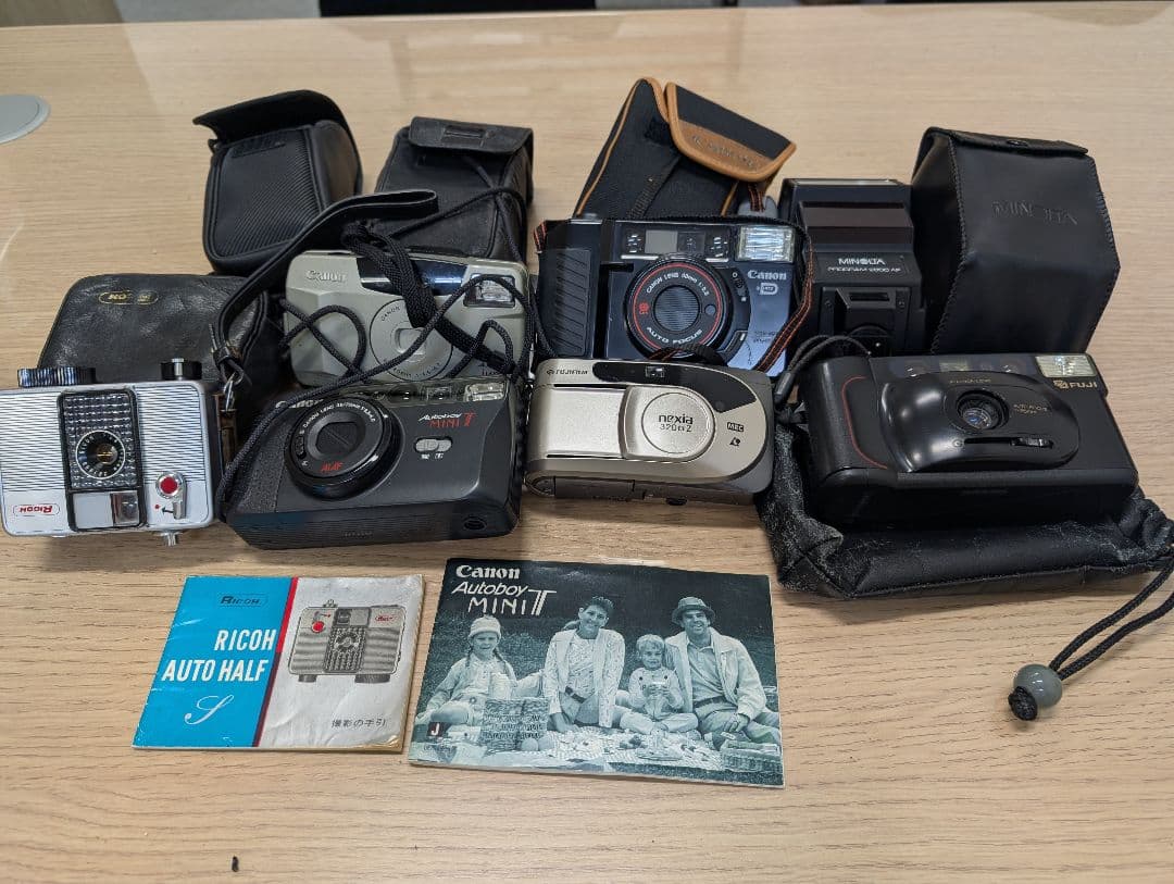 フィルムカメラセット Ricoh Auto Half 他