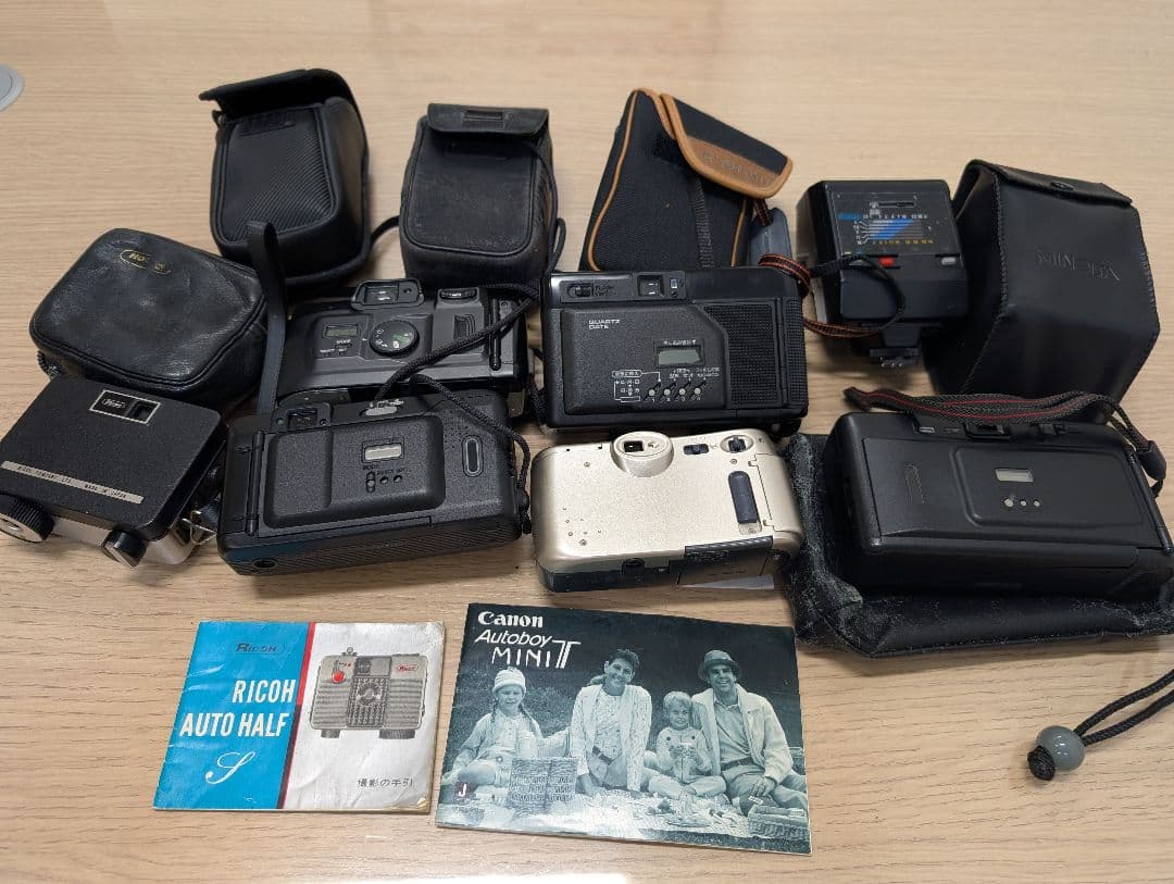 フィルムカメラセット Ricoh Auto Half 他