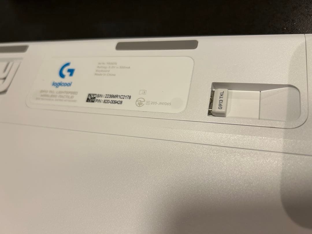 その他 Logicool G913 TKL LIGHTSPEED Wireless