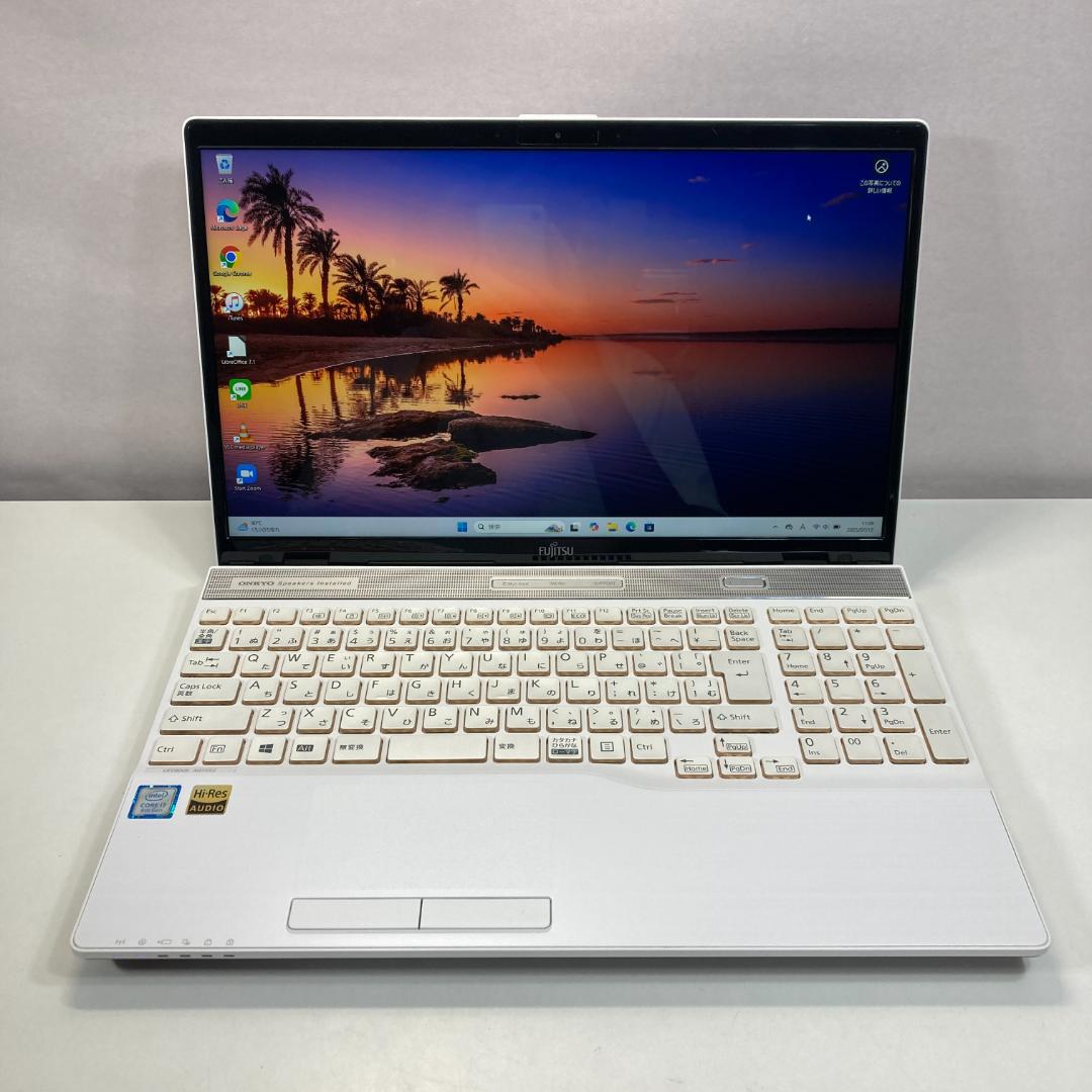 Fujitsu 富士通 ノートパソコン i7 SSD Windows11 PC