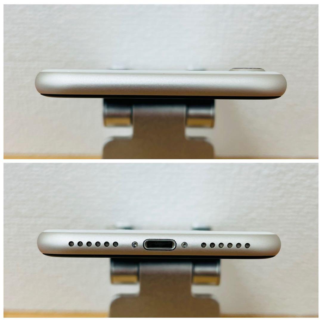 A 100% iPhone SE3 64 GB SIMフリー ホワイト 本体