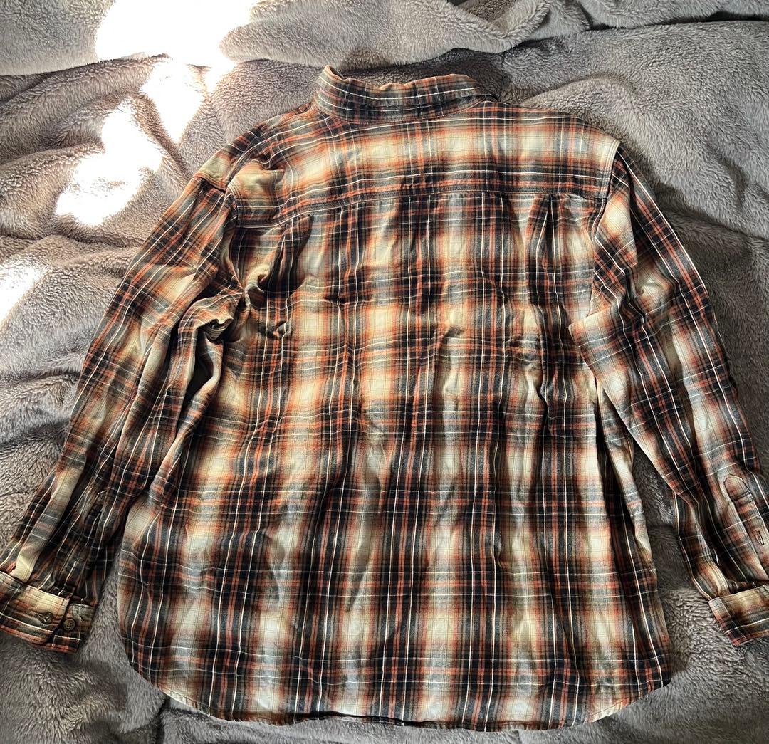 Carhartt チェック柄 2XL ネルシャツ　古着