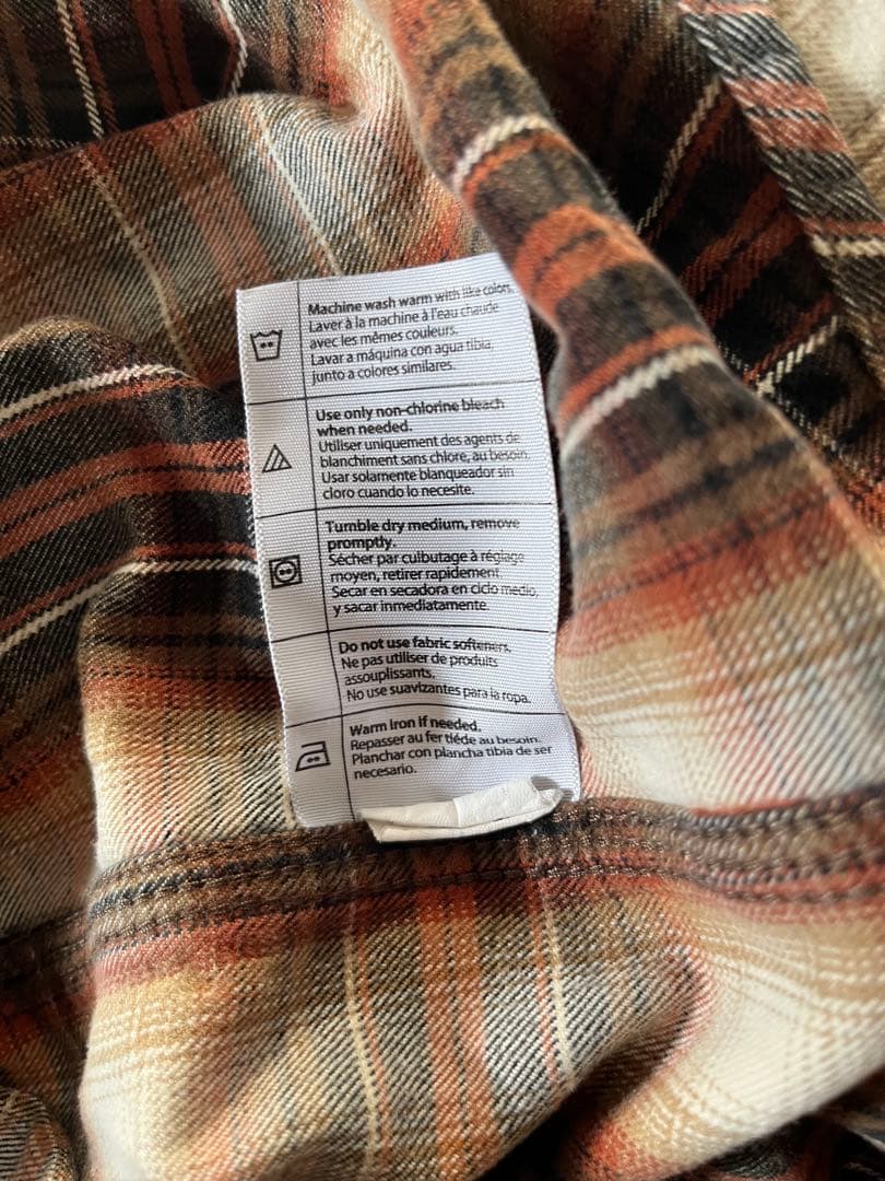 Carhartt チェック柄 2XL ネルシャツ　古着