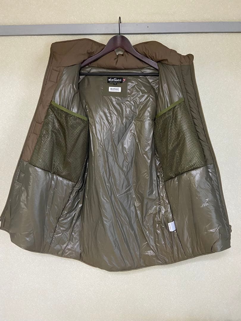 試着程度◆BEAMS BOY ワイルドシングス◆モンスターパーカーXS