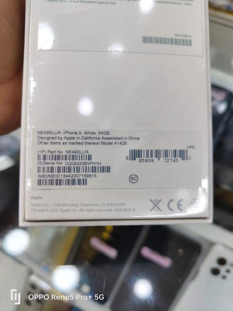 Iphone 5 新品未使用 SIMフリー