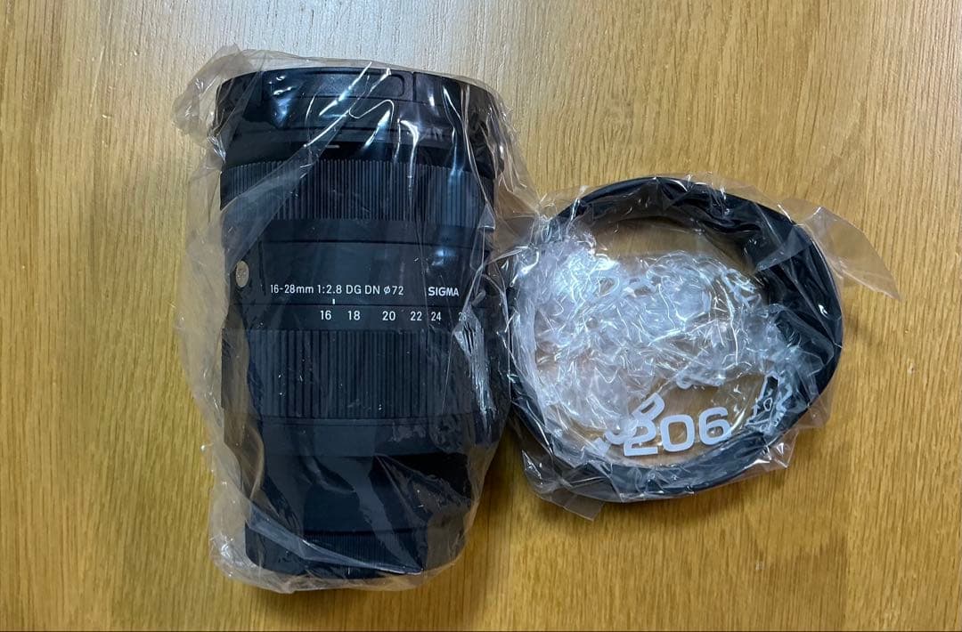 【新品・未使用】SIGMA 16-28mm F2.8 Eマウント