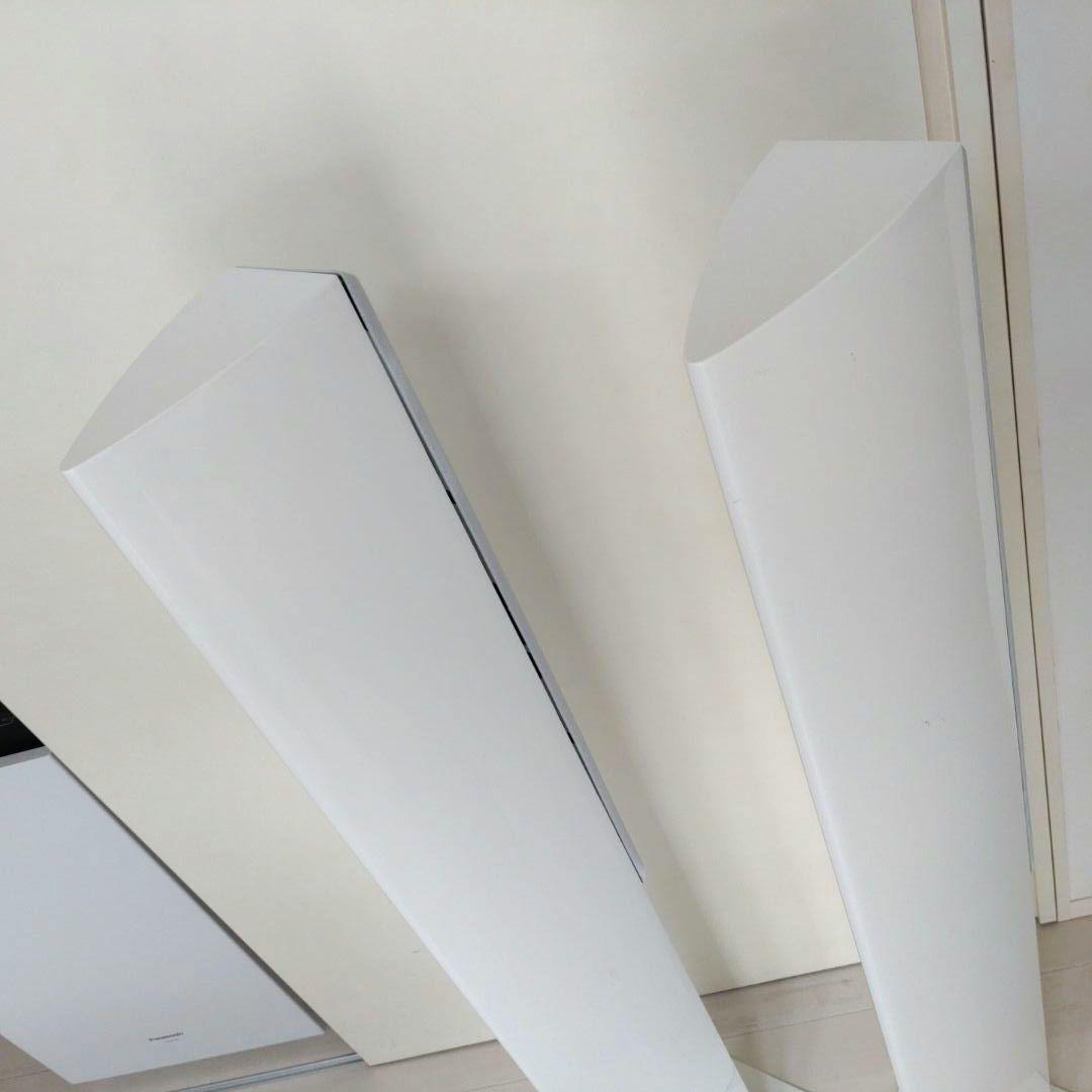 美品 デノン DENON SC-T7L2 ホワイト スピーカー