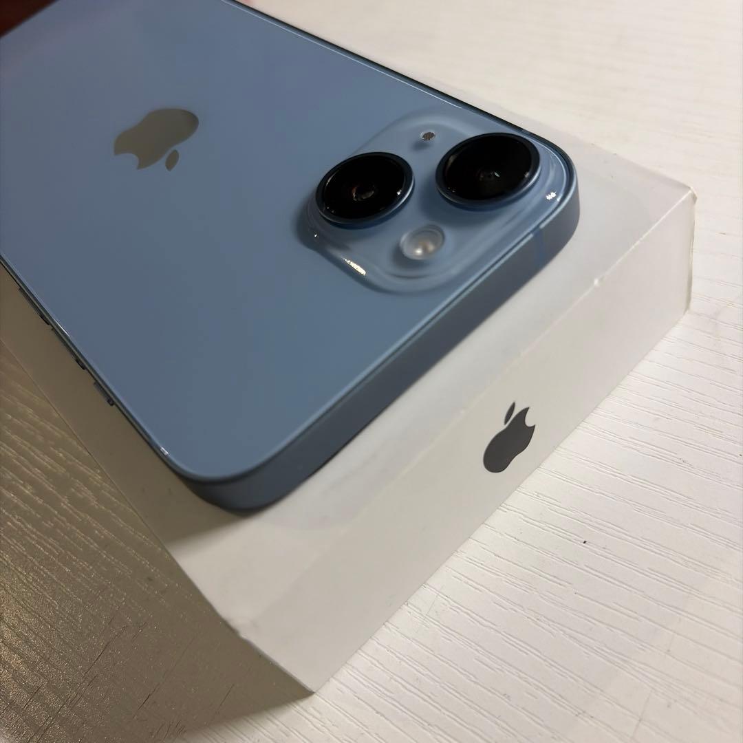 iPhone14 128GB ブルー SIMフリー 極美品
