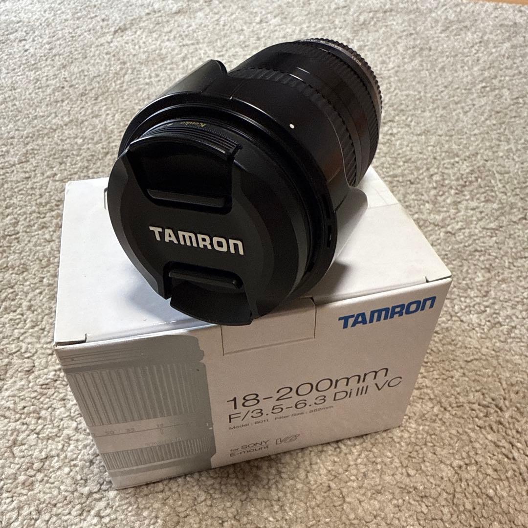 【数回使用】TAMRON18-200mm F/3.5-6.3 Di III VC